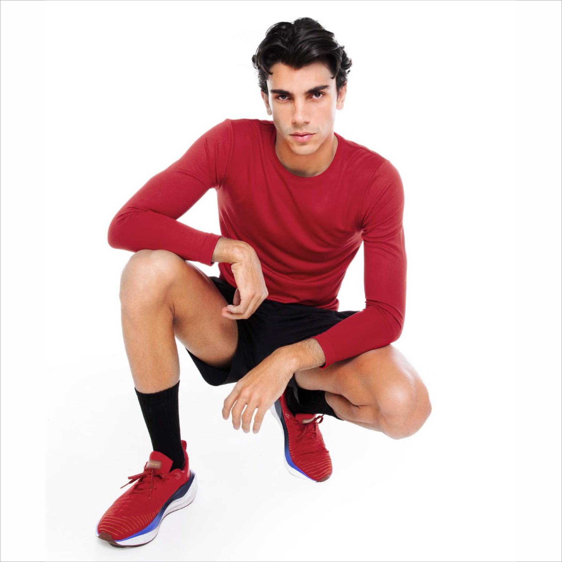 PLAYERA DEPORTIVA POLIÉSTER MANGA LARGA