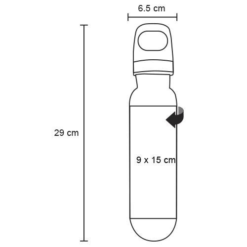 TERMO PLÁSTICO 670ML MACNOXY