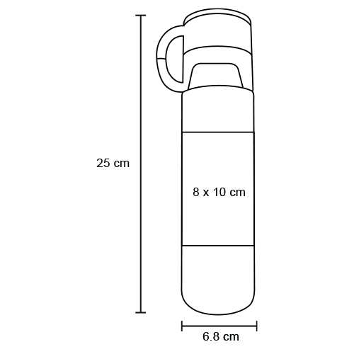 TERMO INOXIDABLE 500ML MACQUYL