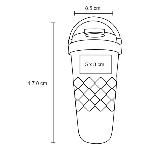TERMO INOXIDABLE 530ML MACRIOX