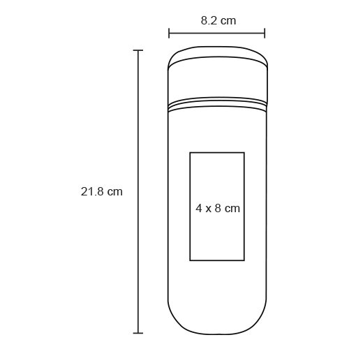 TERMO PLASTICO 480ML MACRURN