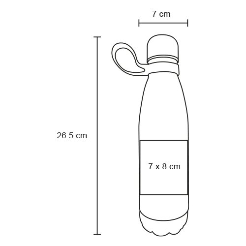 TERMO INOXIDABLE 500ML MACRYRE