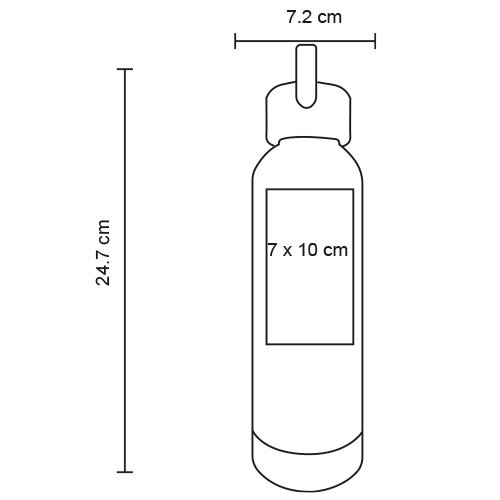 TERRMO ACERO INOXIDABLE 500ML MACSION