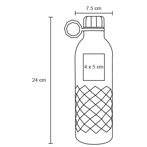 TERMO INOXIDABLE 580ML MACSOFT