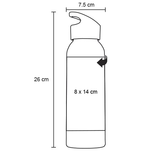 CILINDRO PLASTICO MACTOAL 900ML