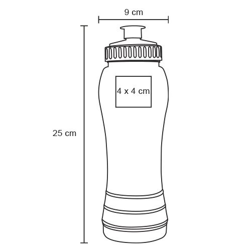 CILINDRO PLASTICO MACTOBI 700ML