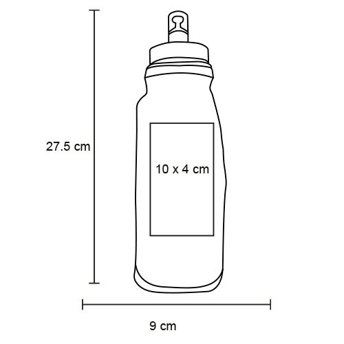 CILINDRO PLASTICO MAC 500ML