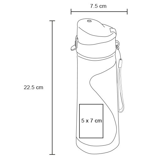 CILINDRO PLASTICO MACTOET 600ML