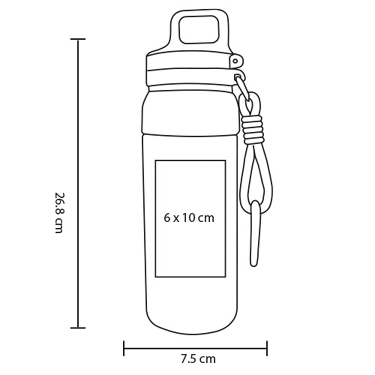 CILINDRO PLASTICO MACTOFL 750ML