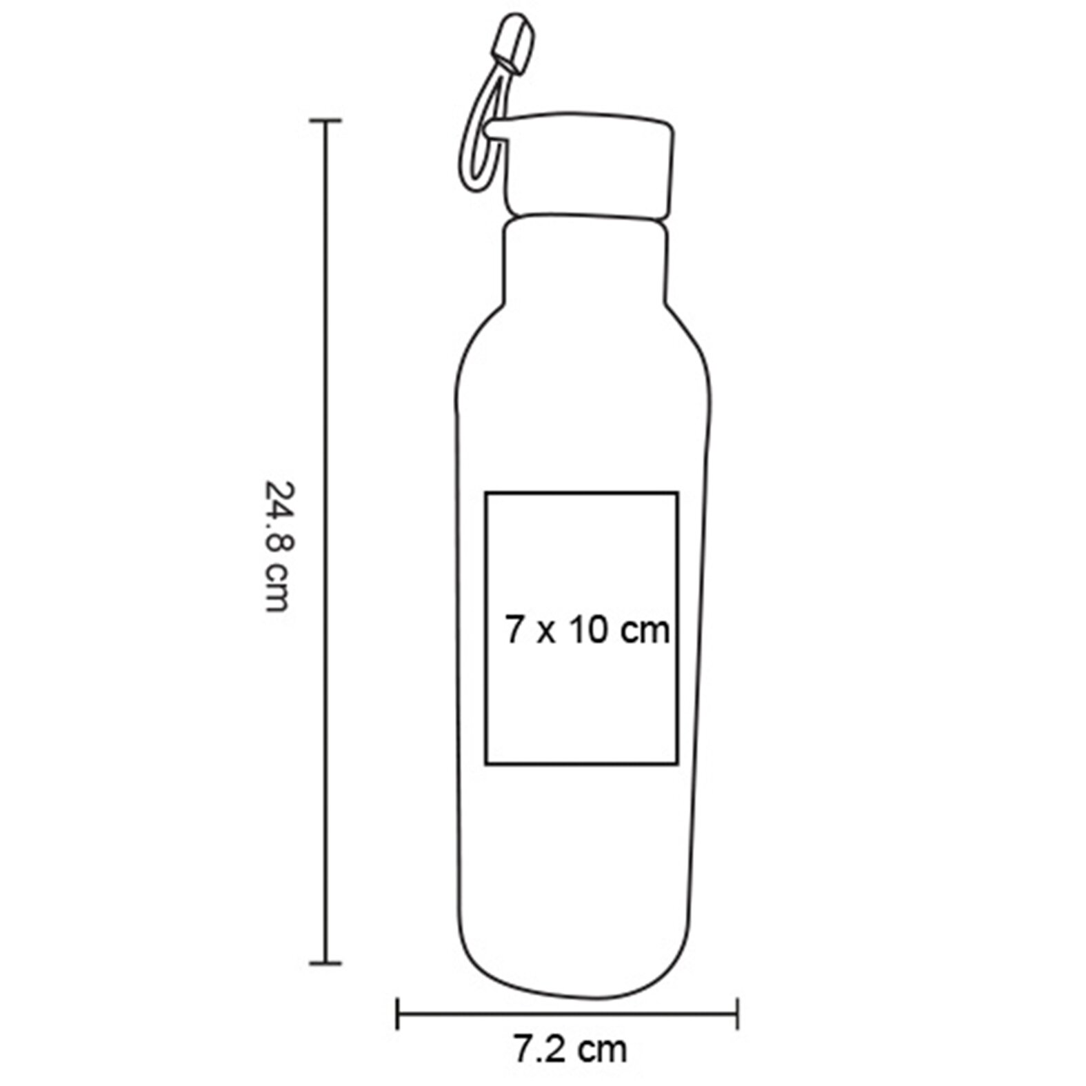 CILINDRO INOXIDABLE MACTOGU 750ML