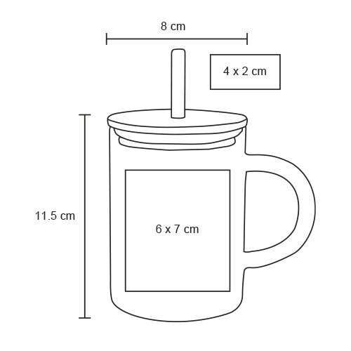 TARRO VIDRIO 350ML MACTOKO