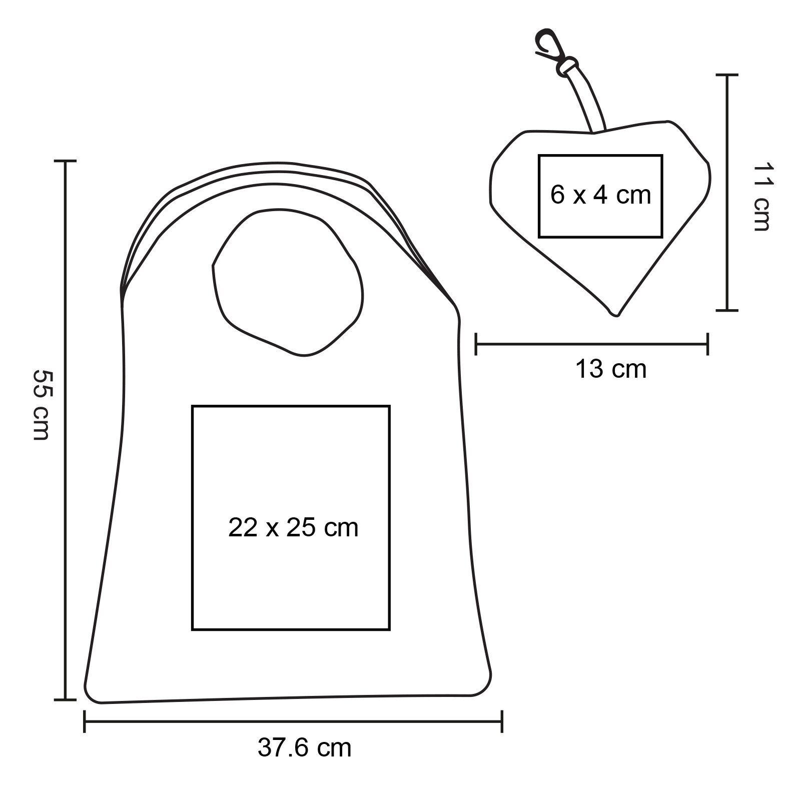 BOLSA POLIÉSTER CORAZÓN MAESET