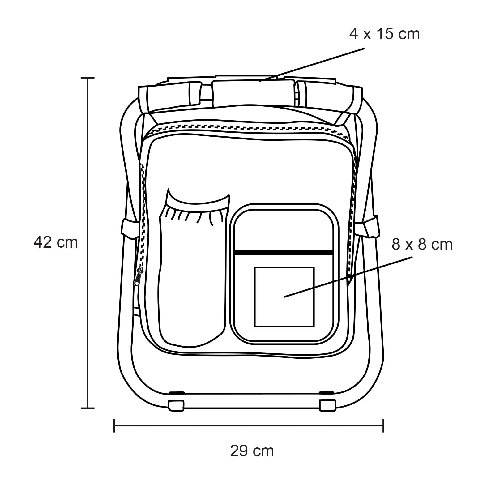 LONCHERA POLIÉSTER PLEGABLE 12.6L PAEOXY