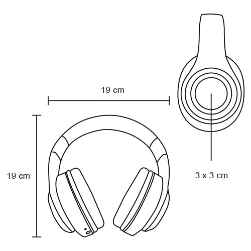 AUDFONOS ABS 200MAH PAERVA