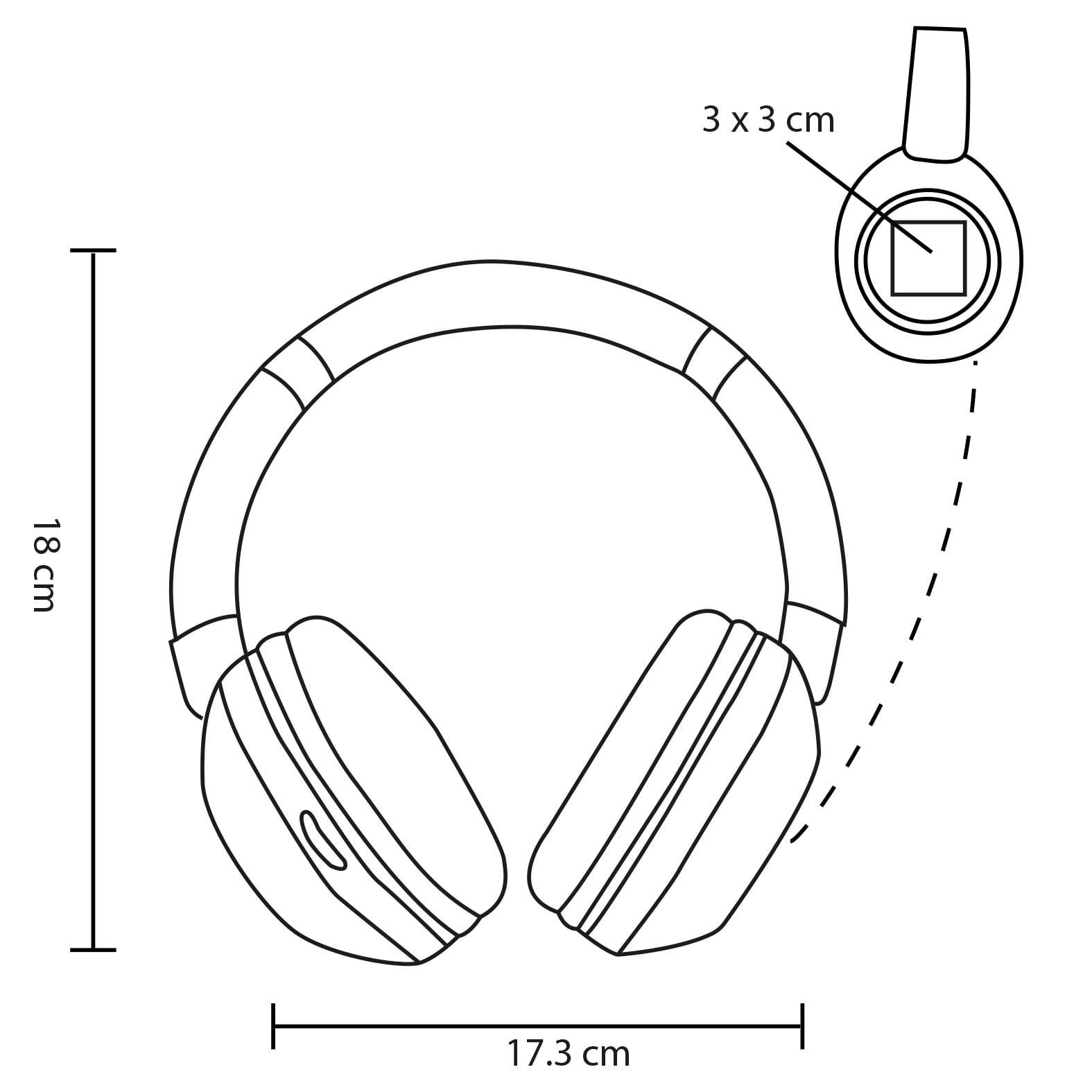 AUDIFONOS ABS 200MAH PAEUDI