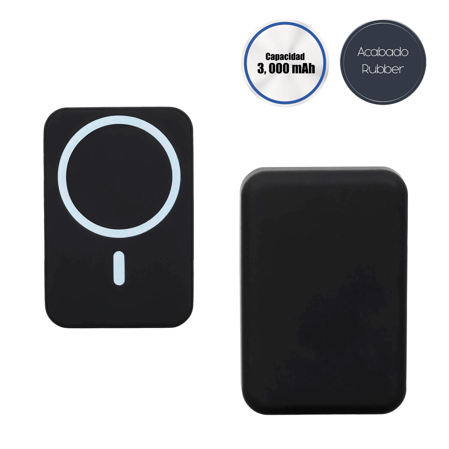 POWER BANK ABS MAGNÉTICO 3000MAH RABULP