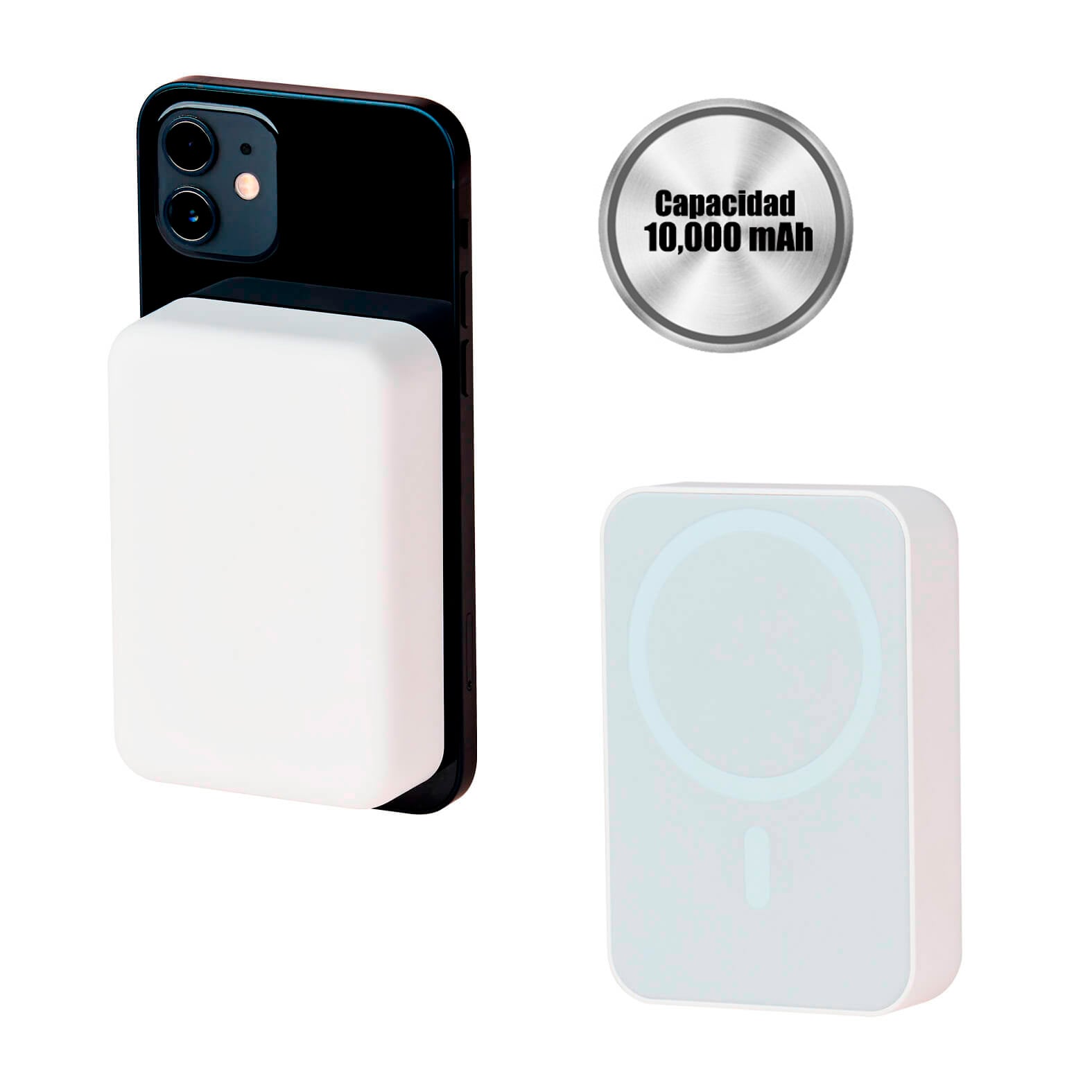 POWER BANK ABS MAGNÉTICO 10000MAH RABYDE
