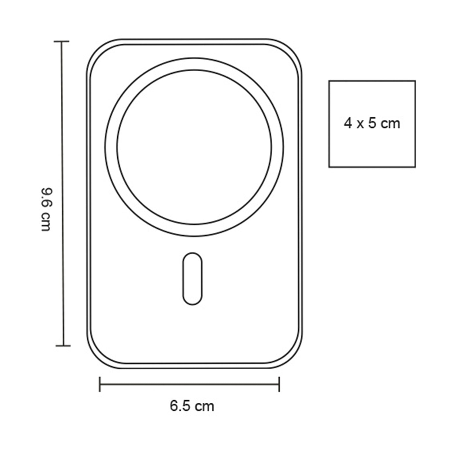 POWER BANK ABS MAGNÉTICO 10000MAH RABYDE