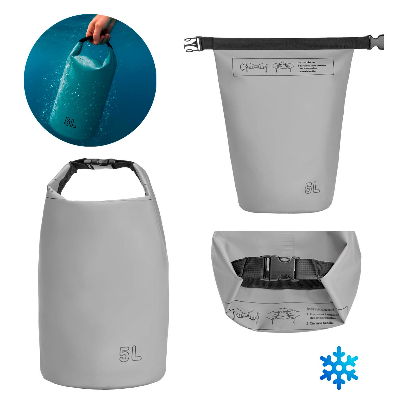 HIELERA POLIURETANO IMPERMEABLE 5L SACTOFT