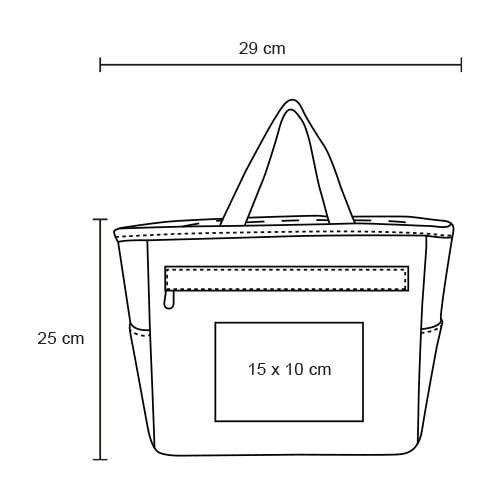 HIELERA POLIÉSTER IMPERMEABLE 12L SACTOLX