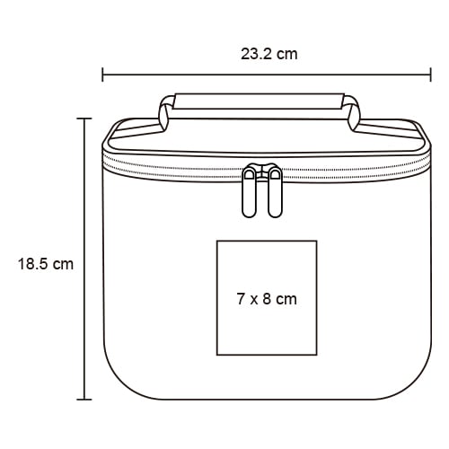LONCHERA POLIÉSTER TÉRMICO 5.8L SACTVRA