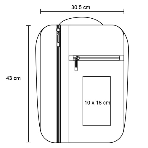 MOCHILA EJECUTIVA TELA SADZEN