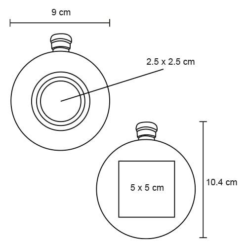 LICORERA ACERO INOX SAEVRA