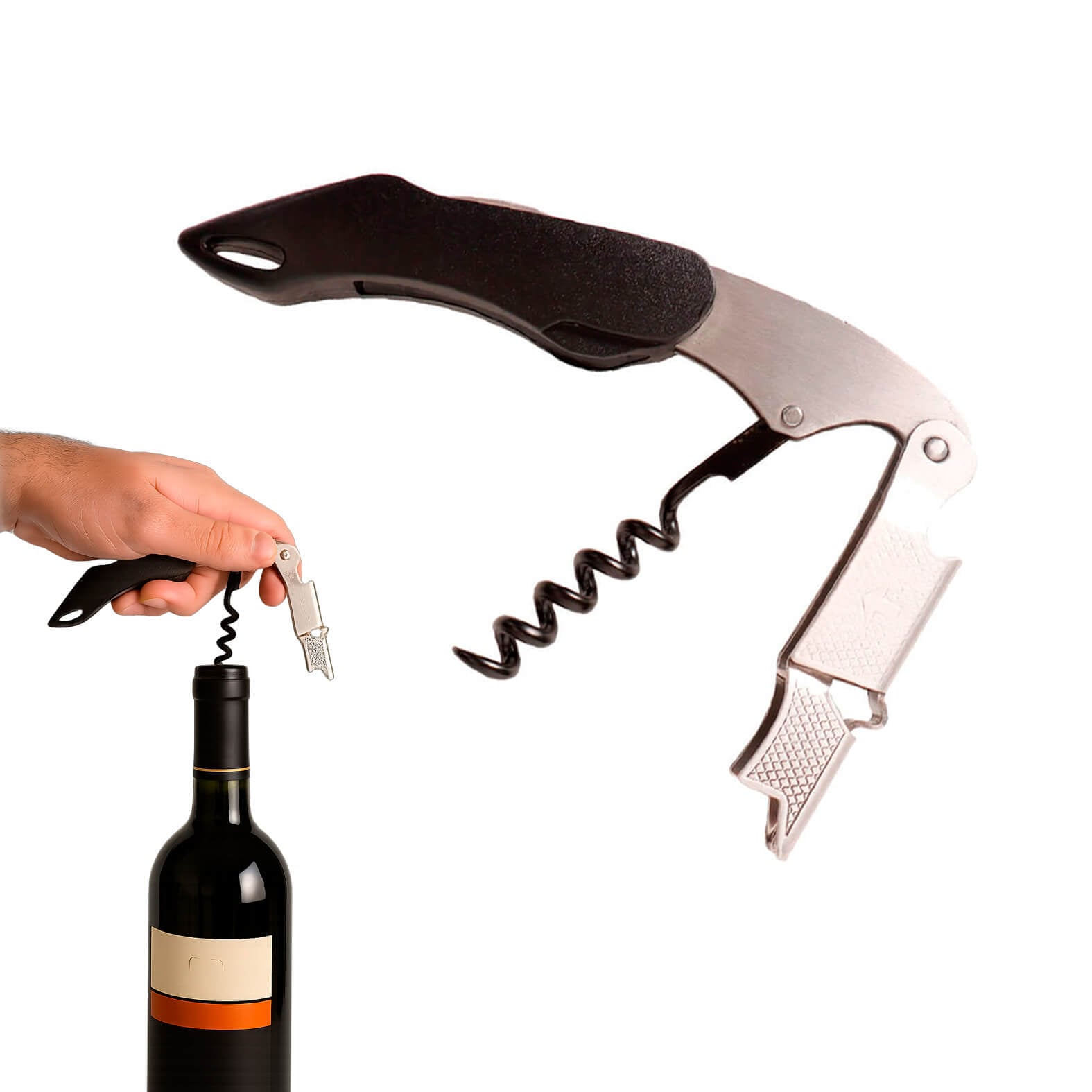 SACACORCHOS ACERO INOX TABRIT