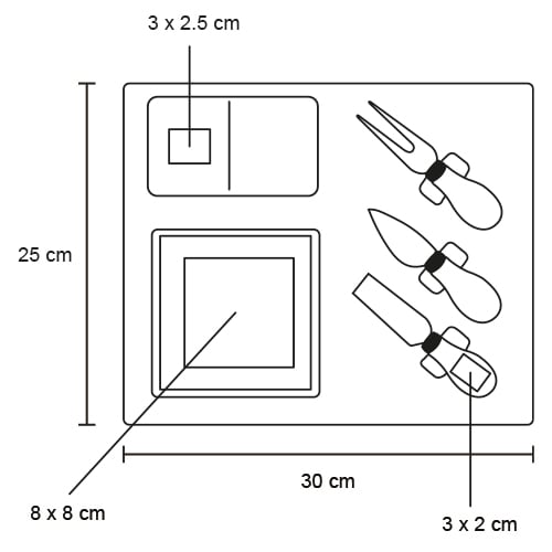 TABLA ACERO INOX TACMENT