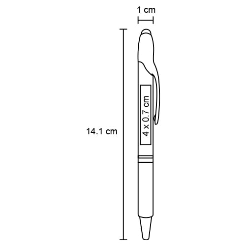 BOLIGRAFO PLASTICO TACSARK