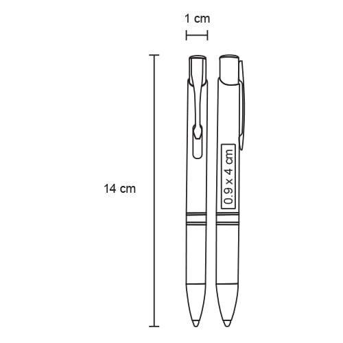 BOLIGRAFO METAL TACTOENT