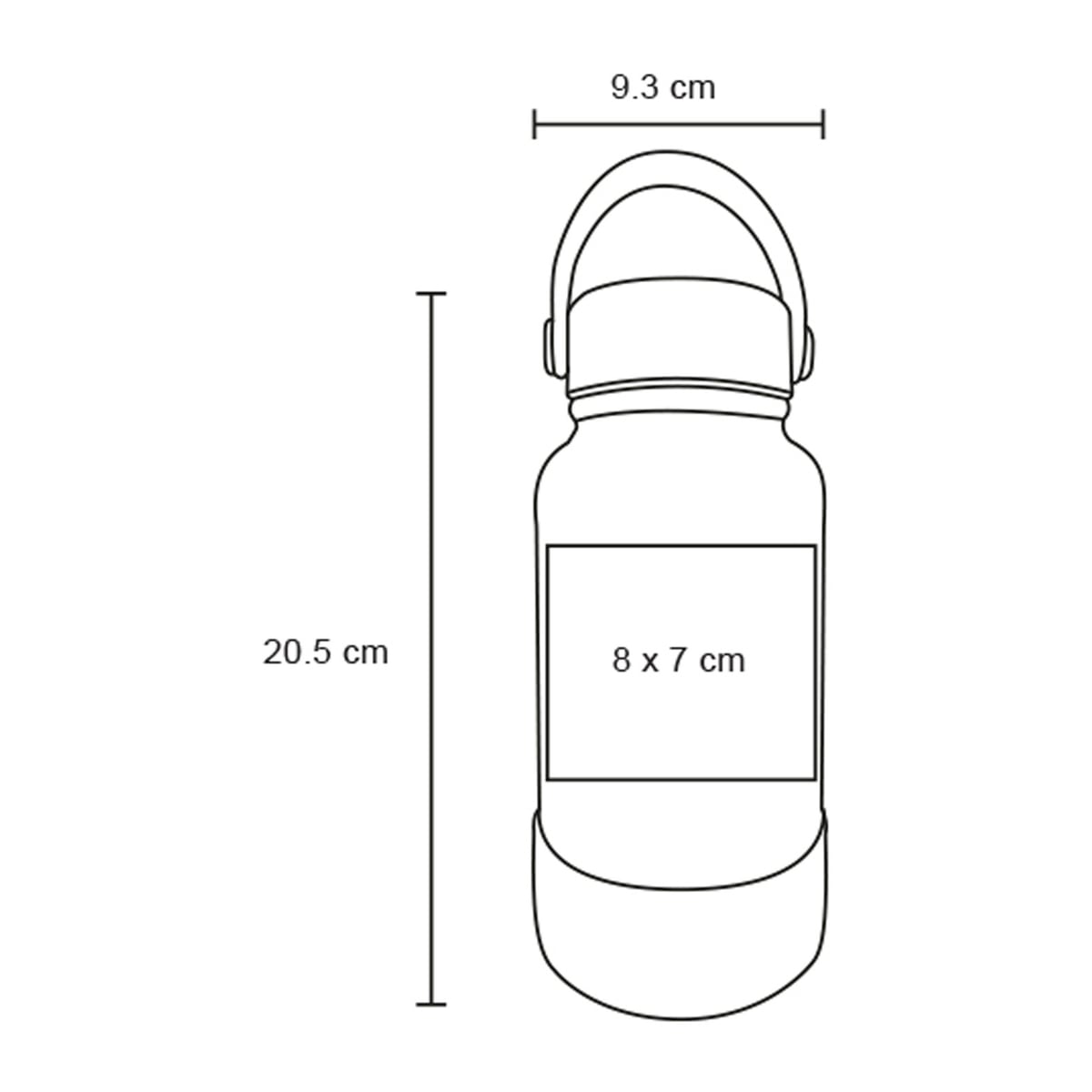 TERMO ACERO 660ML INOXIDABLE DACRIOX