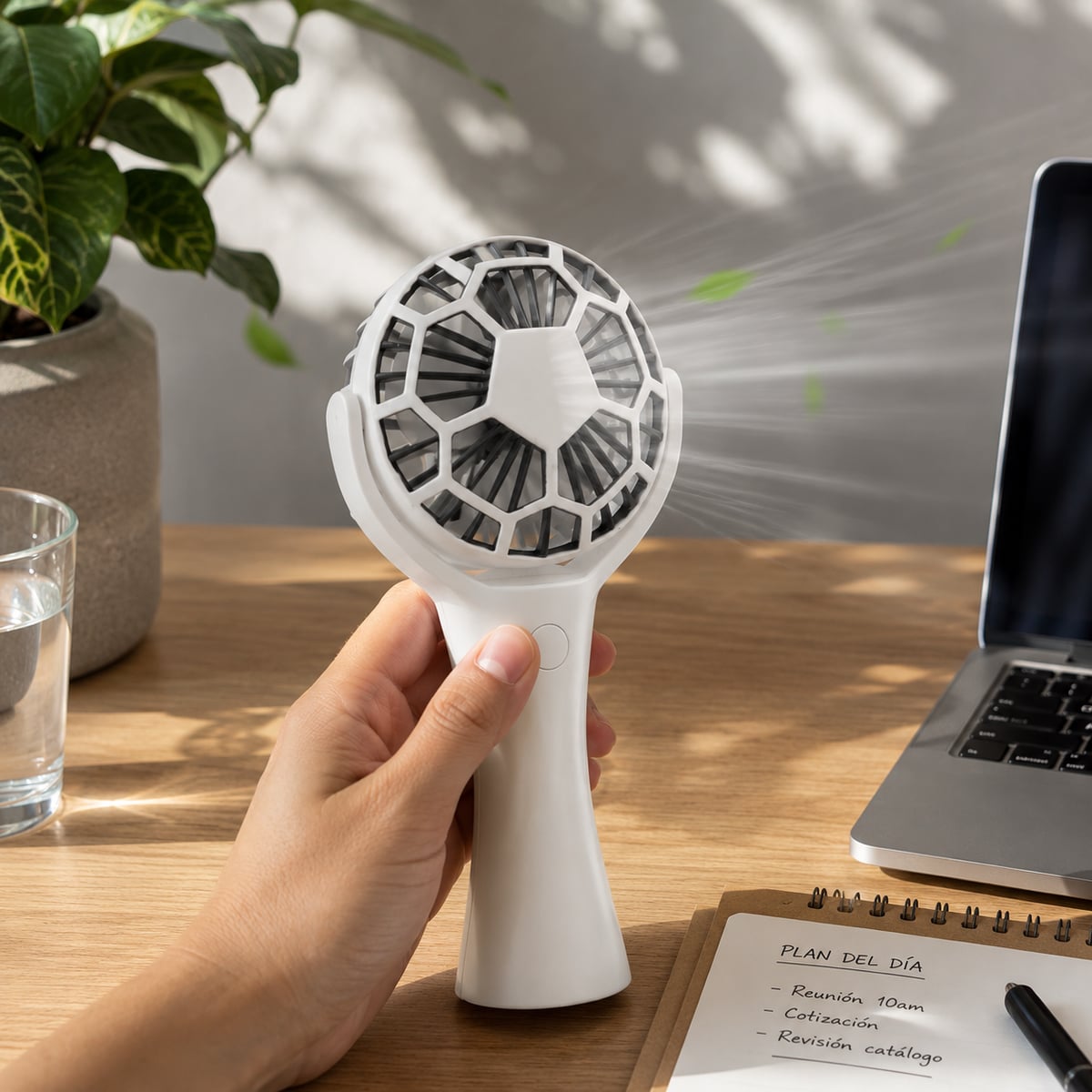 VENTILADOR PLÁSTICO GIRATORIO DACSIYA