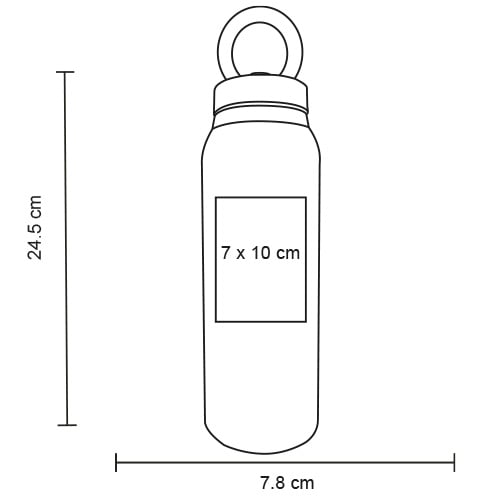 TERMO ACERO MAGNÉTICO 750ML DACTOULP