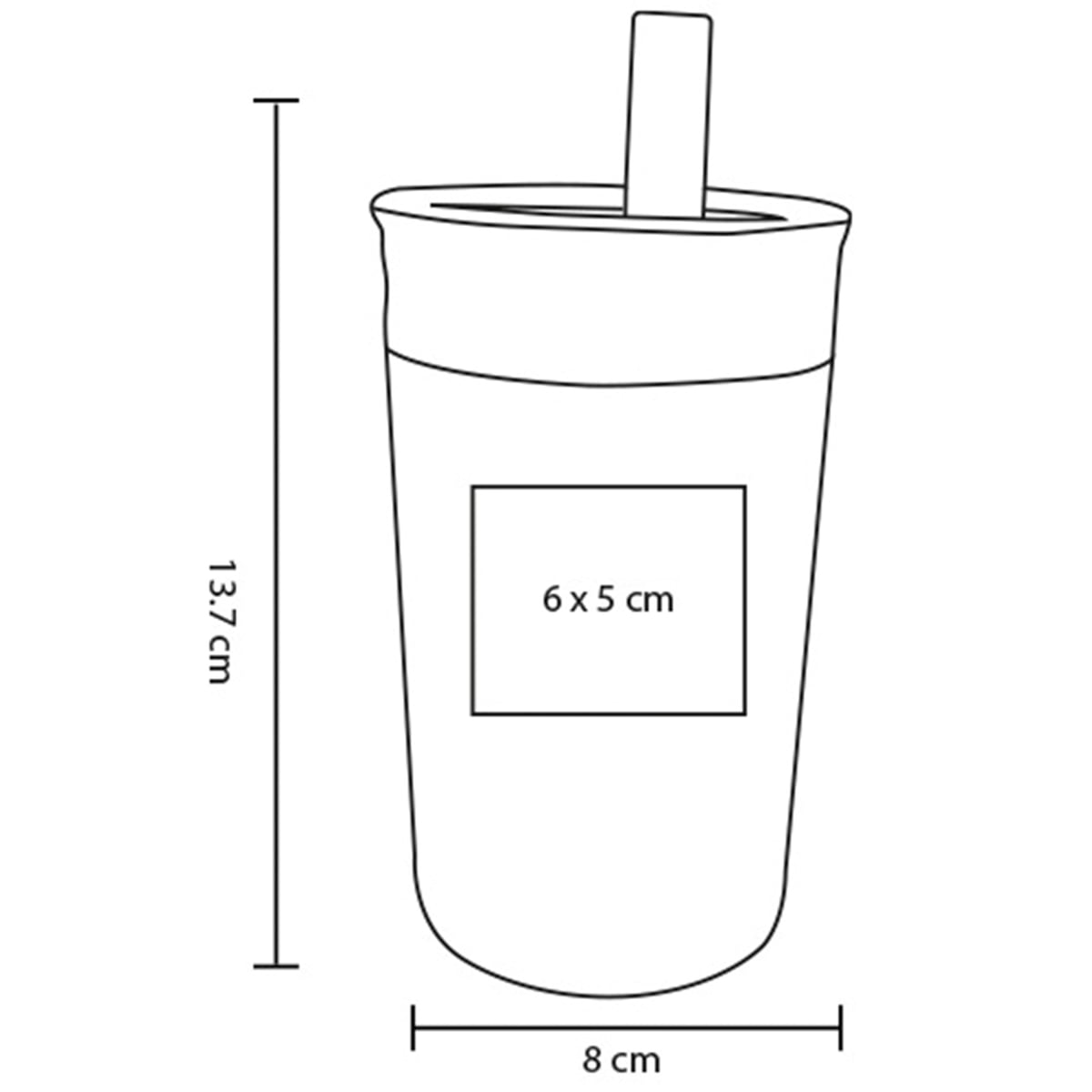 TERMO ACERO 350ML INOXIDABLE DACTYNA