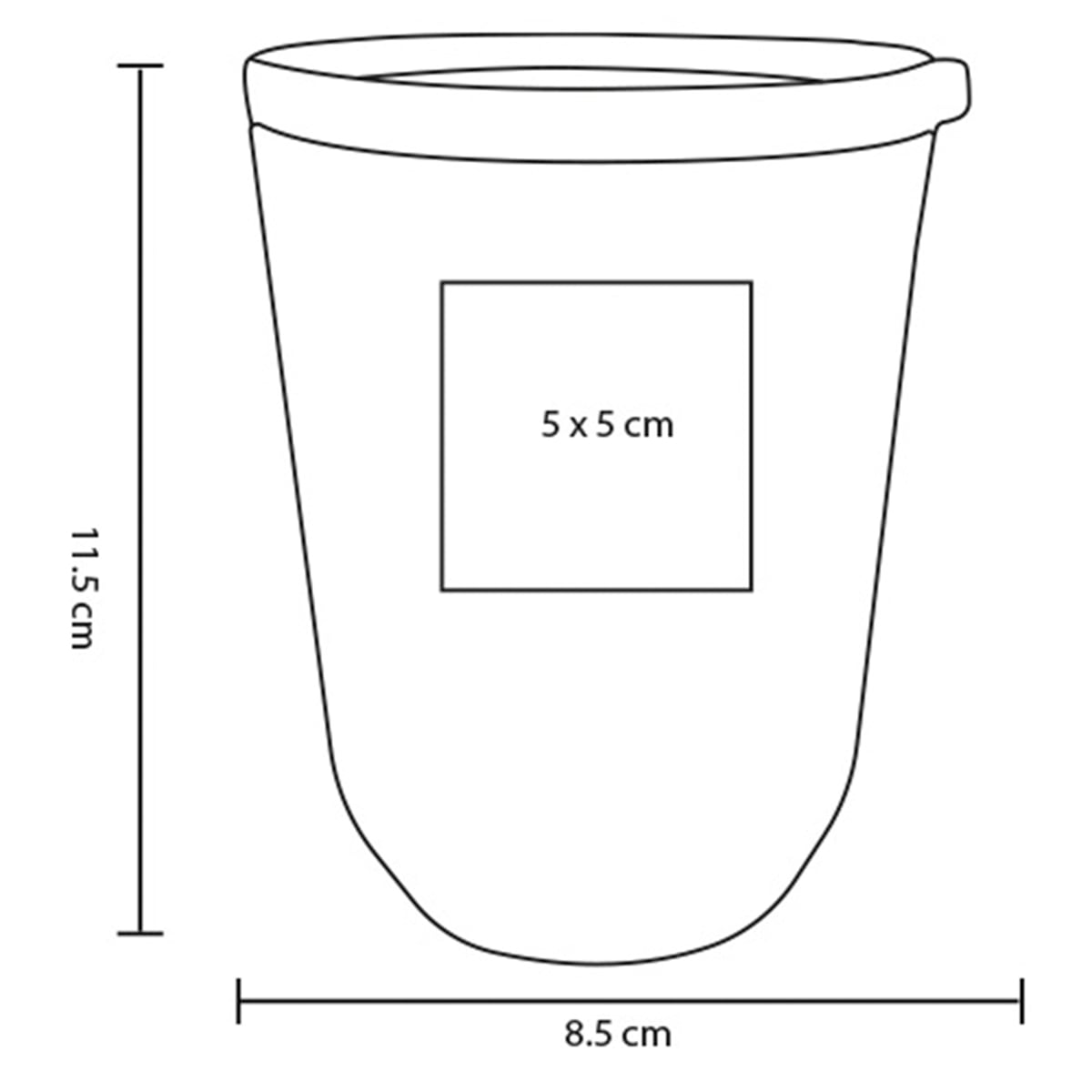 TERMO ACERO 360ML INOXIDABLE DACTYNE