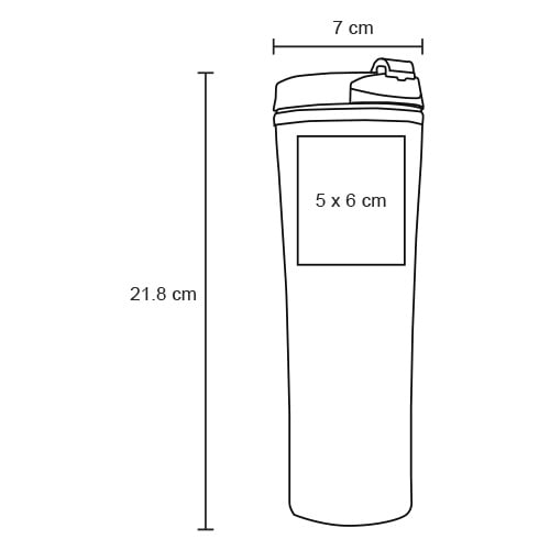 TERMO ACERO 450ML INOXIDABLE DACTZON