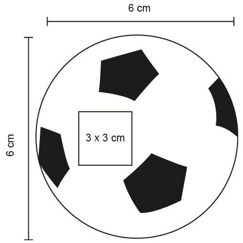 PELOTA PLÁSTICO SOCCER DADIER
