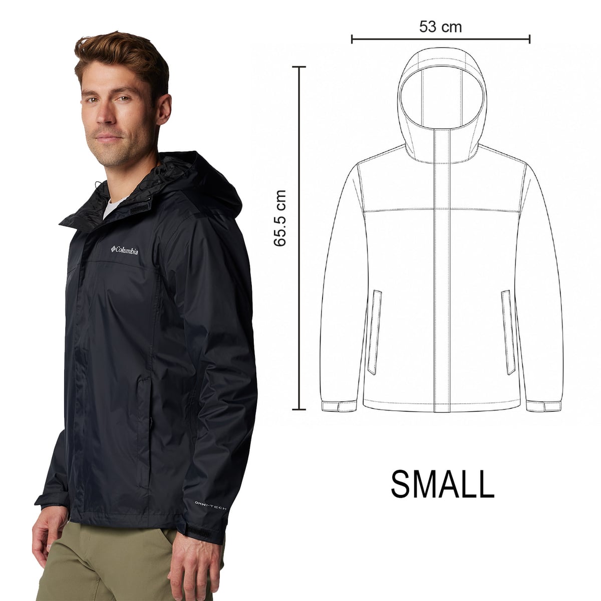CHAMARRA POLIÉSTER IMPERMEABLE DADIRN