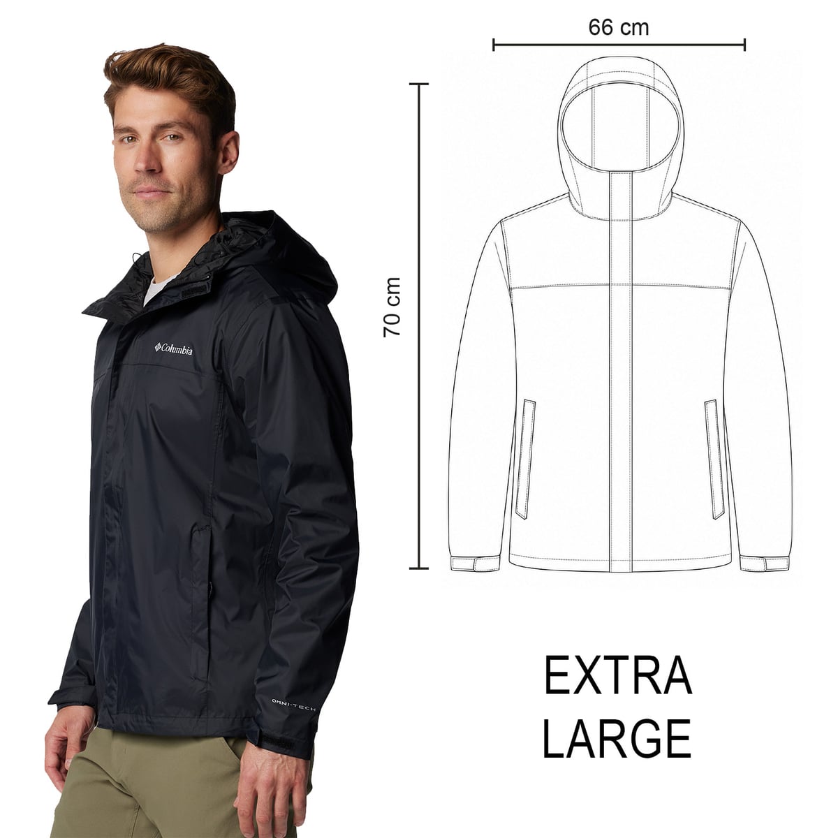 CHAMARRA POLIÉSTER IMPERMEABLE DADIRN