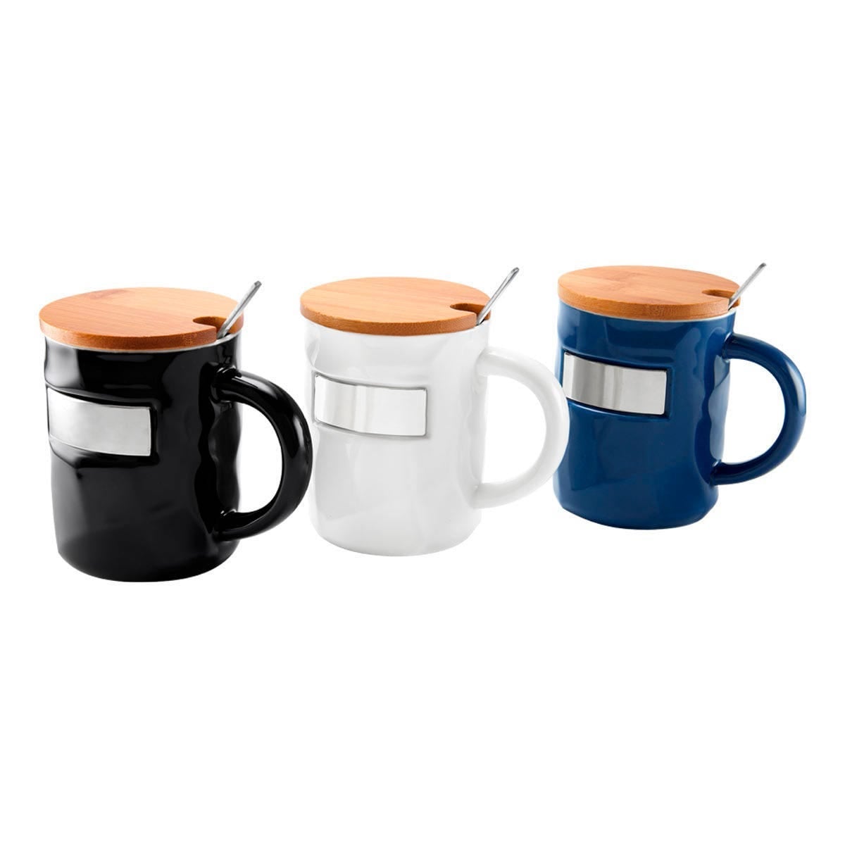TAZA CERMICA / BAMBU / ACERO INOXIDABLE / METAL TAEIVA