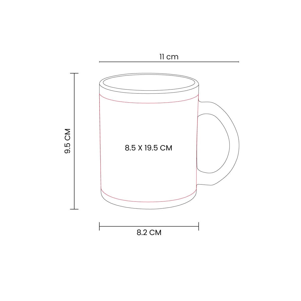 TAZA VIDRIO TAELLX