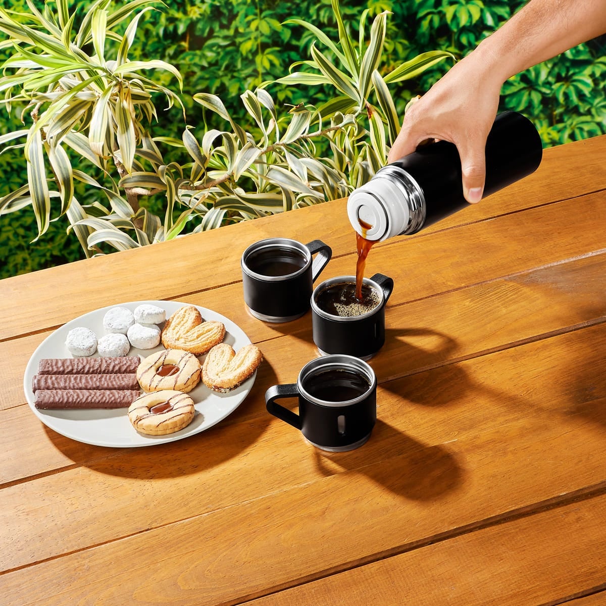 SET ACERO INOXIDABLE / PLASTICO VABULP