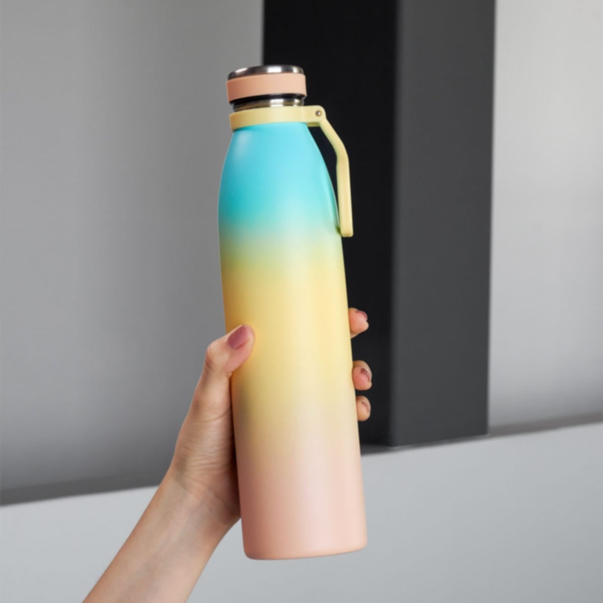 TERMO ACERO INOXIDABLE / PLASTICO / SILICN VABVAL