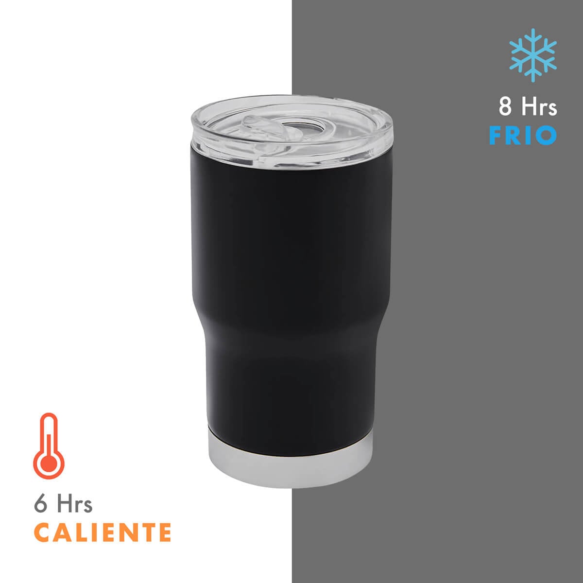 TERMO ACERO INOXIDABLE / PLASTICO VACEELO