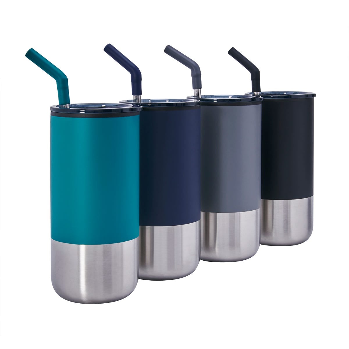 TERMO ACERO INOXIDABLE / PLASTICO / SILICN VACEEMA