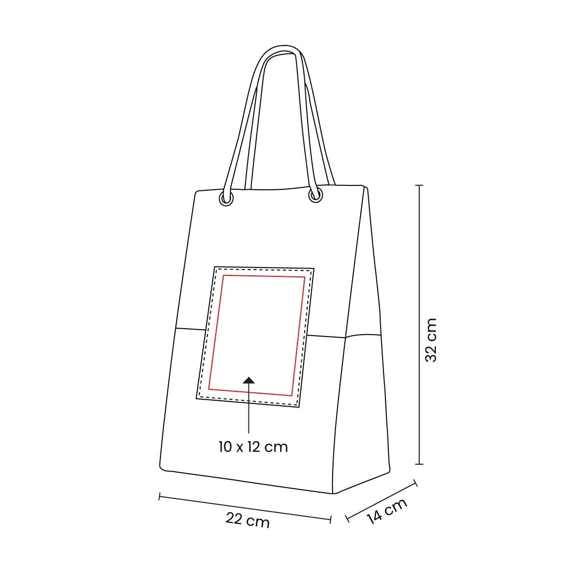 BOLSA YUTE / ALGODN ZACLAVO