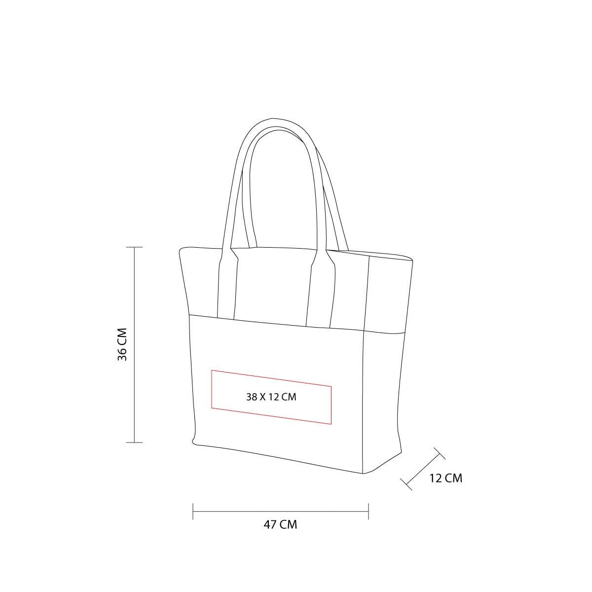 BOLSA YUTE / ALGODN ZACLOST
