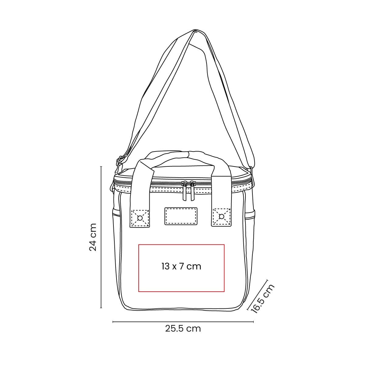HIELERA ALGODÓN IMPERMEABLE 8L ZACPYNE