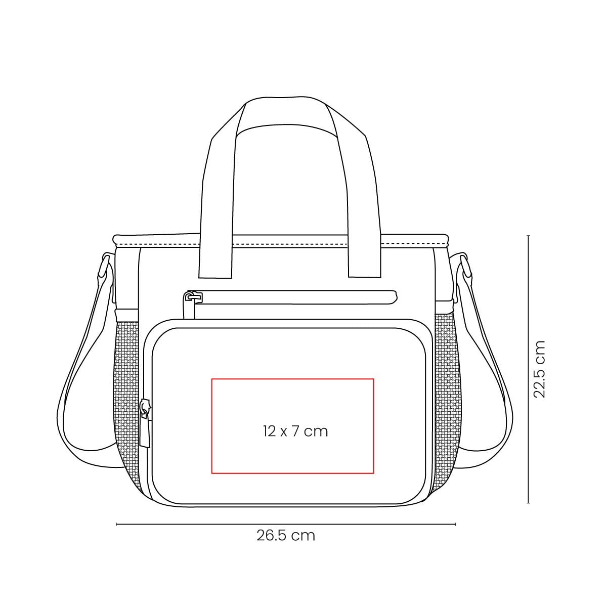 HIELERA POLIÉSTER IMPERMEABLE 10L ZACRINT